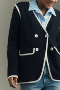 Load image into Gallery viewer, NVLT Knit Double-Breasted Blazer
