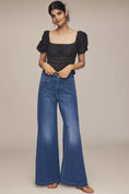 Load image into Gallery viewer, The Adi Knit Mid-Rise Flare Jeans by Pilcro
