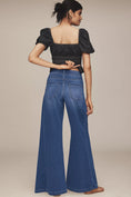 Load image into Gallery viewer, The Adi Knit Mid-Rise Flare Jeans by Pilcro
