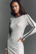 Load image into Gallery viewer, Daily Practice Long-Sleeve Fitted Midi Dress
