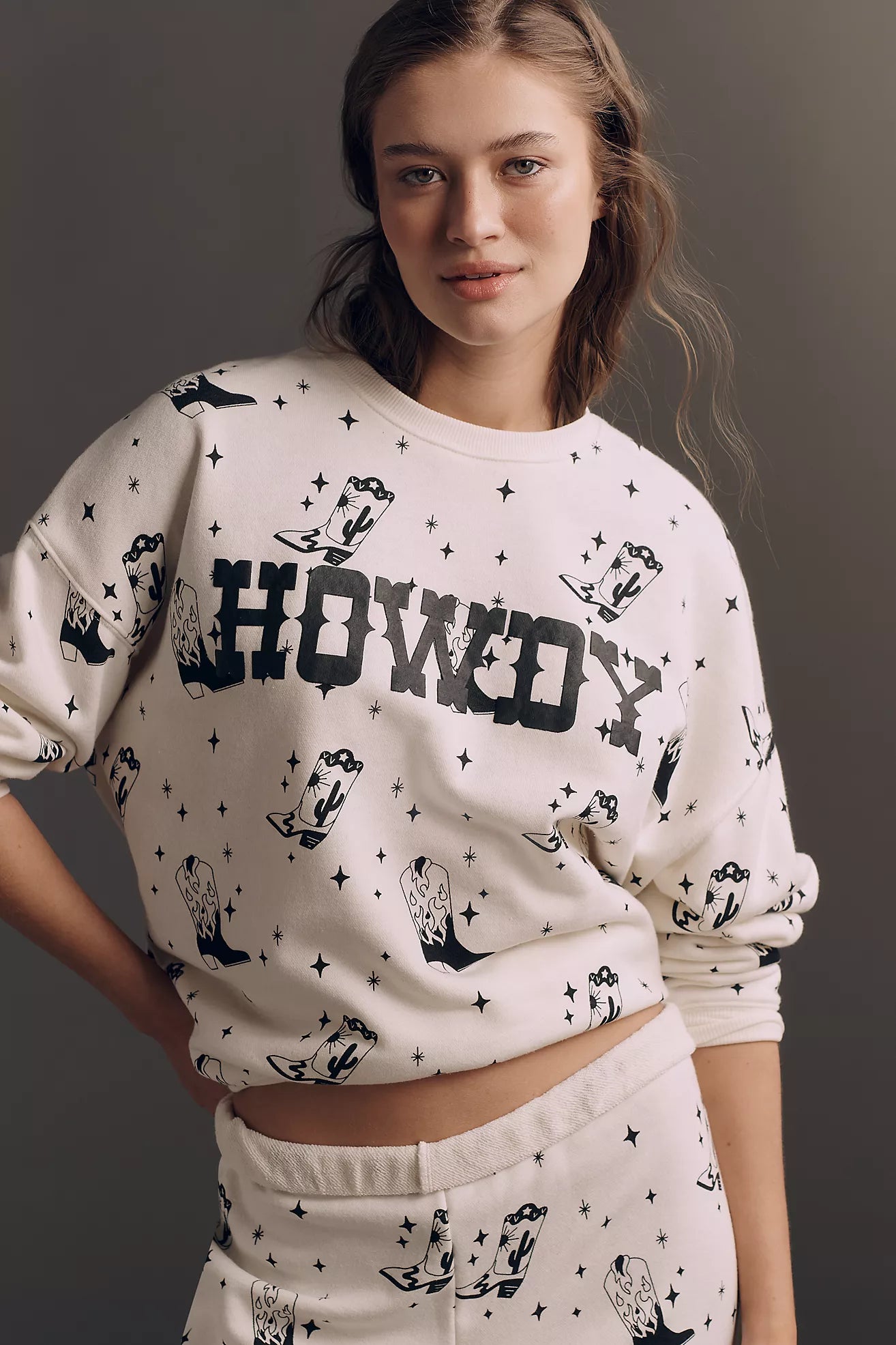 Beach Riot Devyn Oversized Crew-Neck Sweatshirt