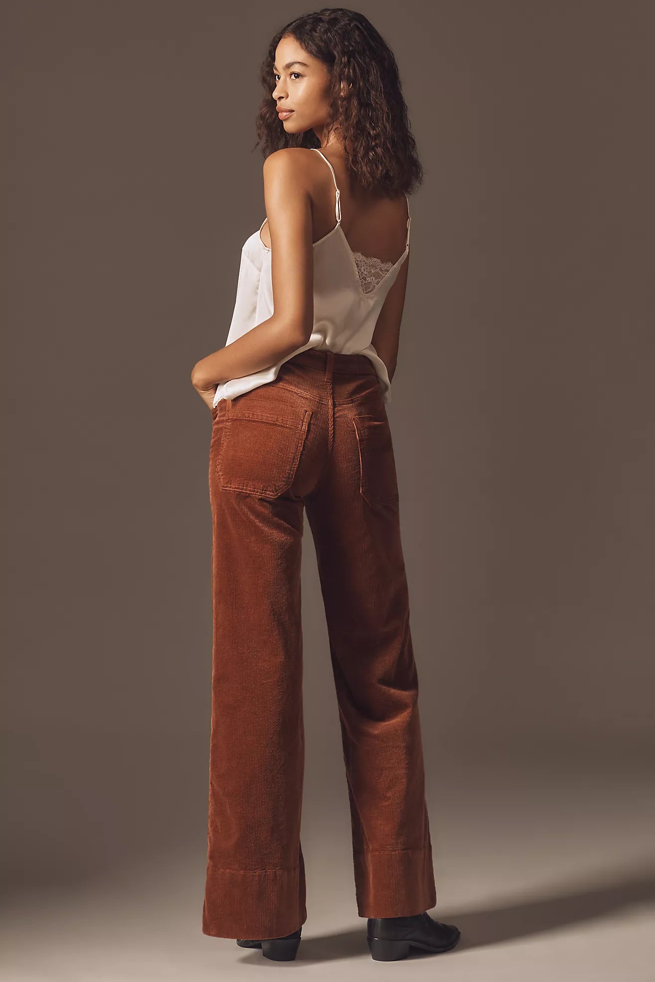 The Rylan High-Rise Flare Jeans by Pilcro: Corduroy Edition