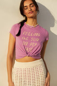 Load image into Gallery viewer, Celandine Mock-Neck Twist Baby T-Shirt
