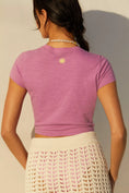 Load image into Gallery viewer, Celandine Mock-Neck Twist Baby T-Shirt
