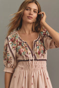Load image into Gallery viewer, The Somerset Puff-Sleeve Maxi Dress
