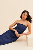 Load image into Gallery viewer, Mare Mare Strapless Denim Skirt Dress
