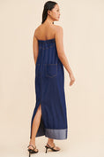 Load image into Gallery viewer, Mare Mare Strapless Denim Skirt Dress
