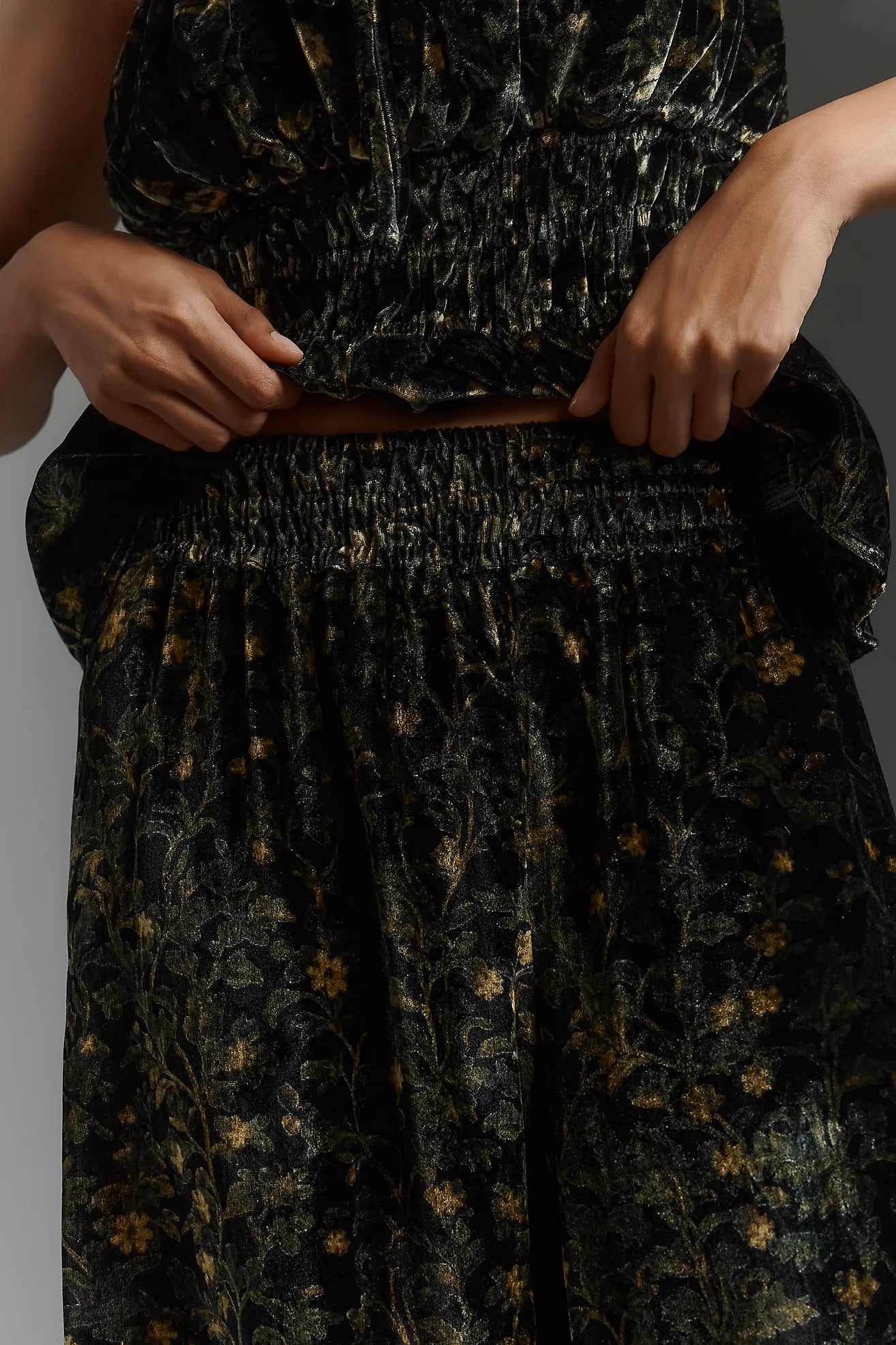 The Somerset Velvet Pull-On Pants