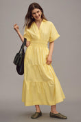 Load image into Gallery viewer, The Somerset Maxi Dress: Shirt Dress Edition
