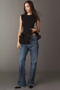 Load image into Gallery viewer, By Anthropologie 3D Floral Peplum Top
