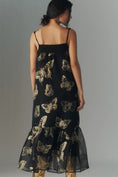 Load image into Gallery viewer, By Anthropologie Sleeveless Butterfly Midi Dress
