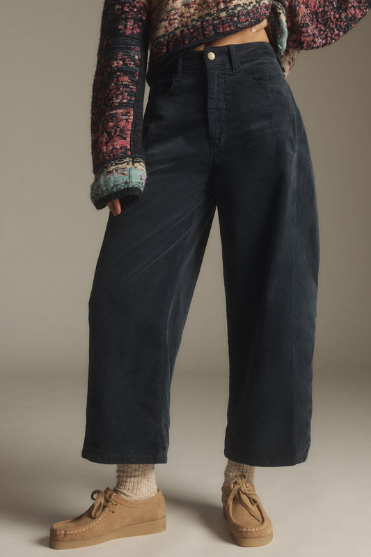 The Kenna Heritage Mid-Rise Barrel Jeans by Pilcro: Corduroy Edition