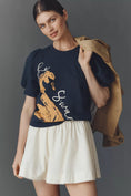 Load image into Gallery viewer, Maeve Puff-Sleeve Swan Pullover
