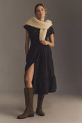 Load image into Gallery viewer, By Anthropologie Short-Sleeve Pleated Midi Shirt Dress
