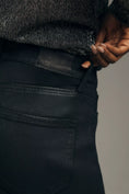 Load image into Gallery viewer, PAIGE Anessa Coated High-Rise Crop Wide-Leg Jeans

