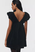 Load image into Gallery viewer, Endless Rose Velvet Bow Mini Dress
