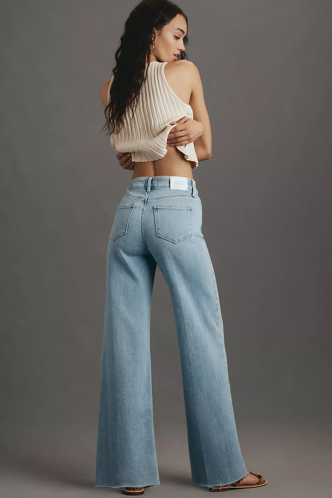 PAIGE Anessa High-Rise Wide-Leg Jeans