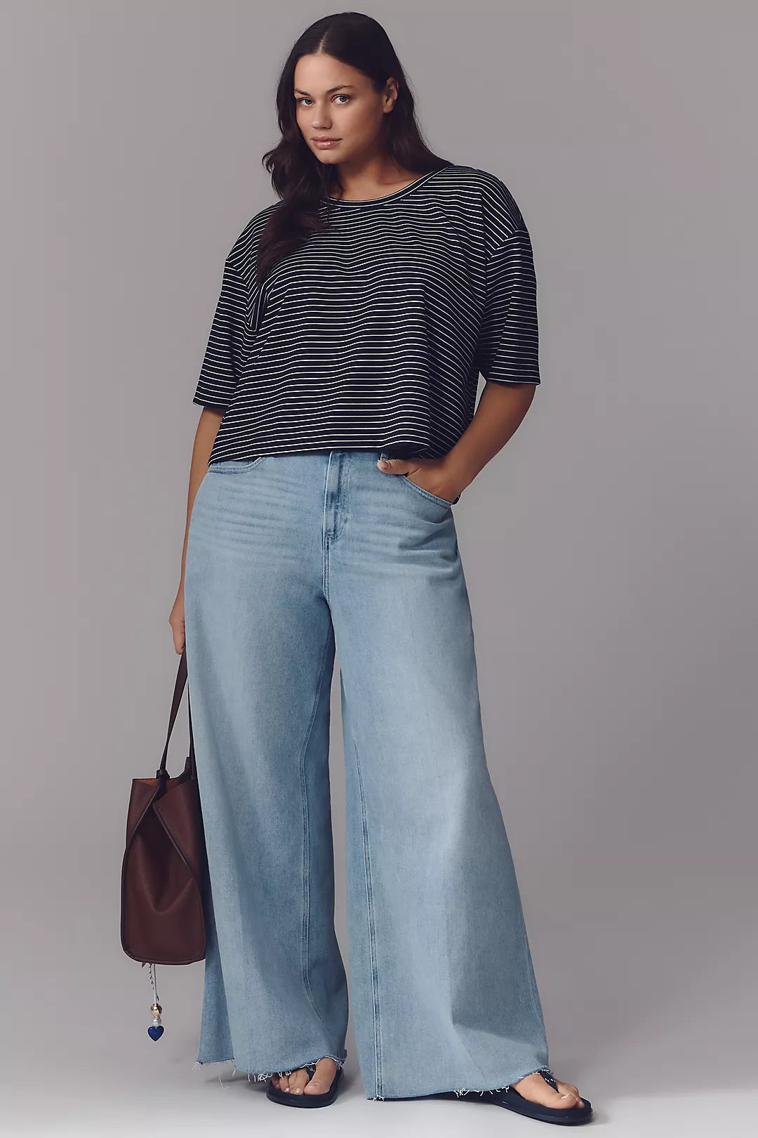 PAIGE Anessa High-Rise Wide-Leg Jeans