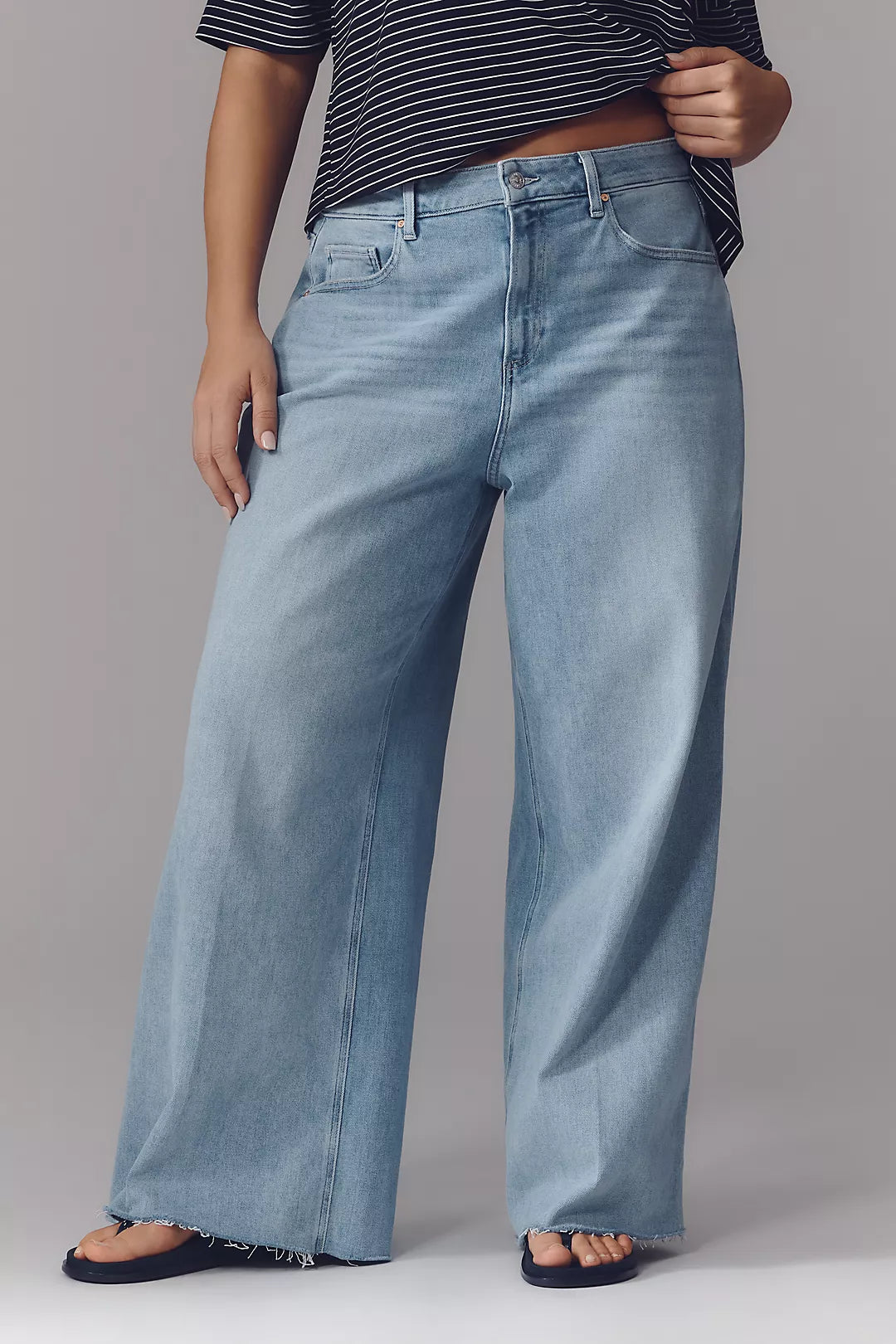 PAIGE Anessa High-Rise Wide-Leg Jeans