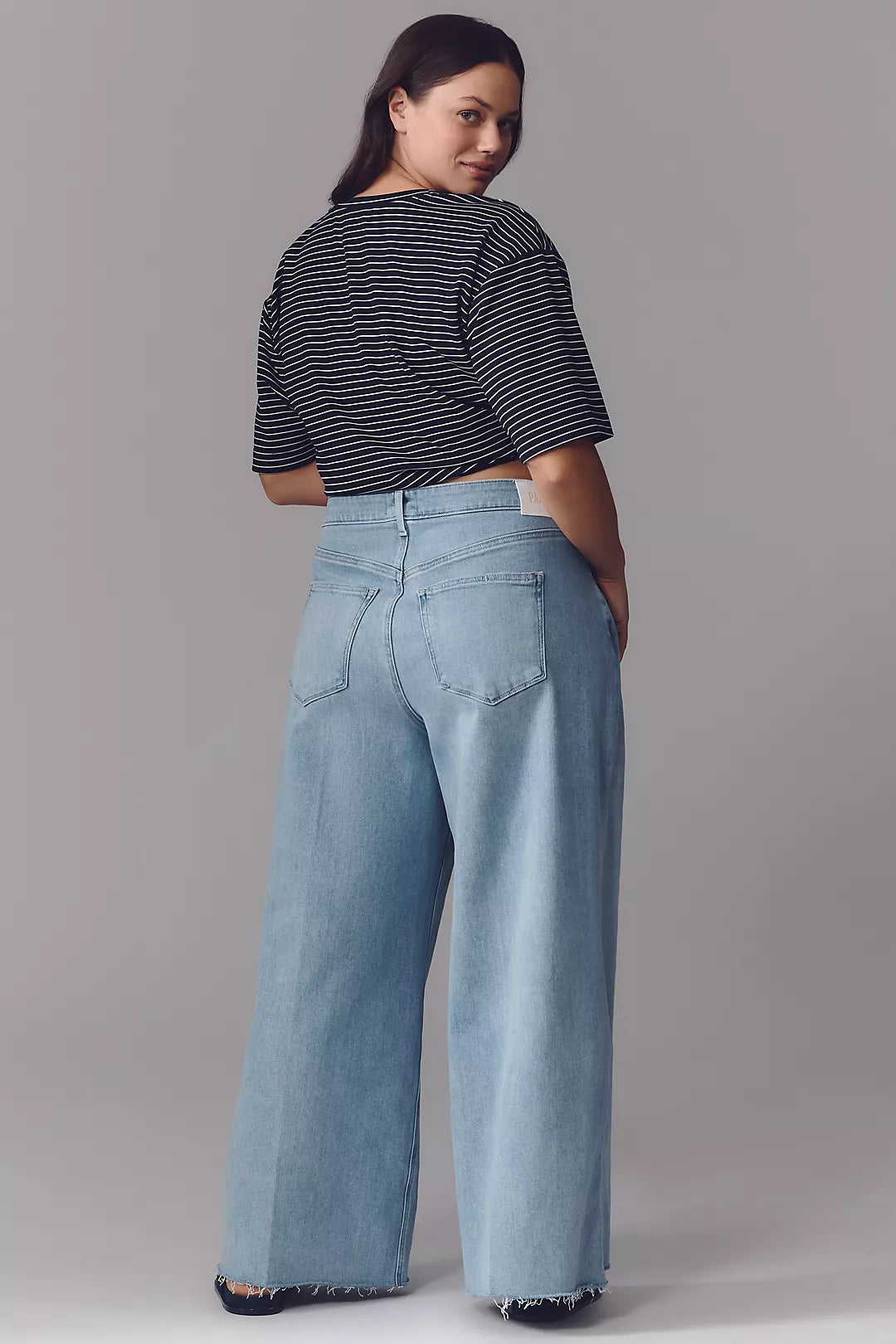 PAIGE Anessa High-Rise Wide-Leg Jeans