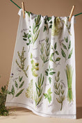 Load image into Gallery viewer, Types Of Herbs Dish Towel
