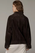 Load image into Gallery viewer, Pilcro Corduroy Bomber Jacket

