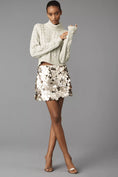 Load image into Gallery viewer, Pilcro Shine Cable-Knit Turtleneck Sweater

