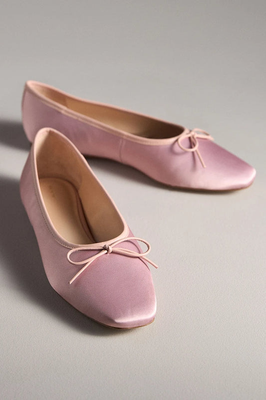 Maeve Square-Toe Ballet Flats