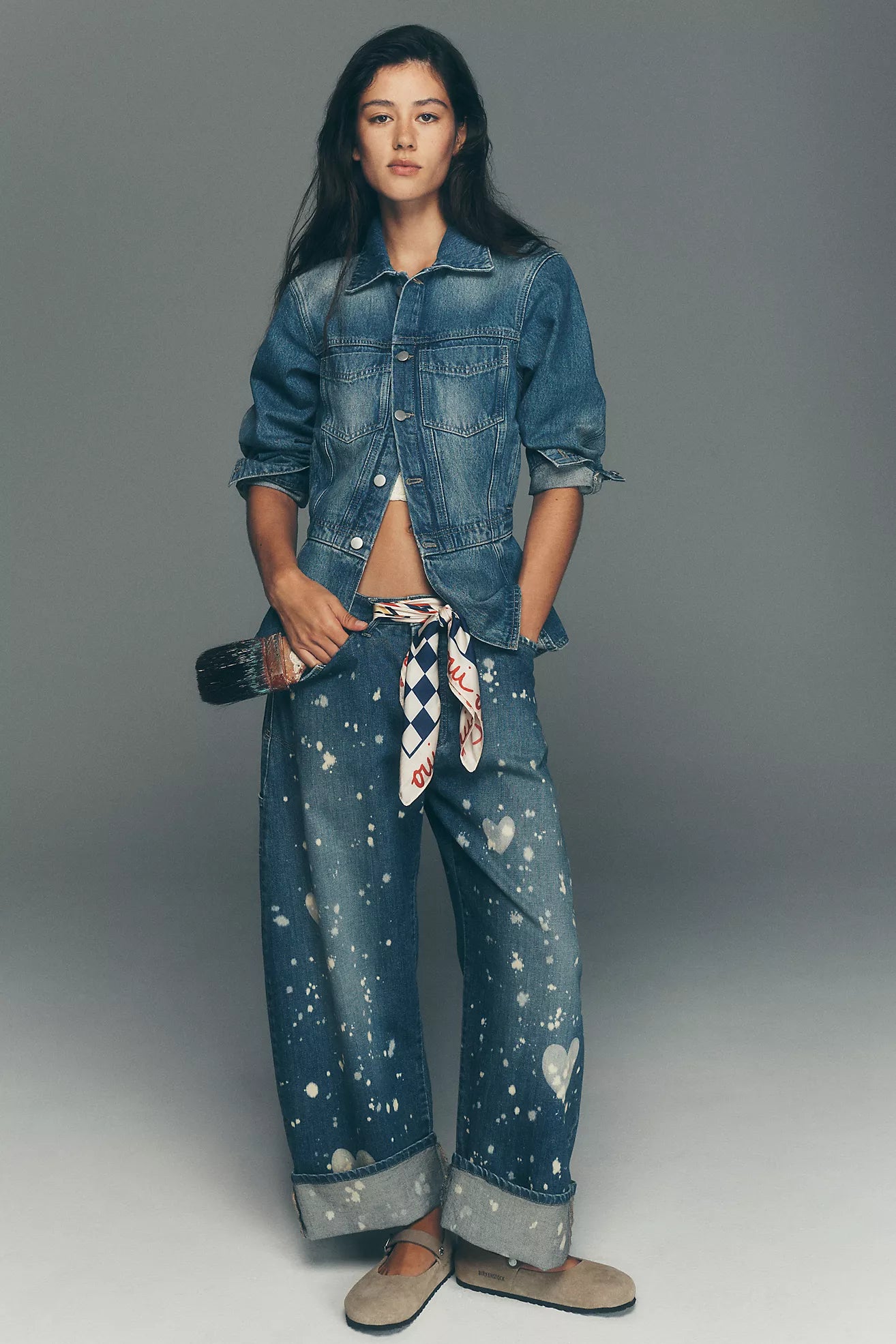 The Kayden Barrel Carpenter Jeans by Pilcro