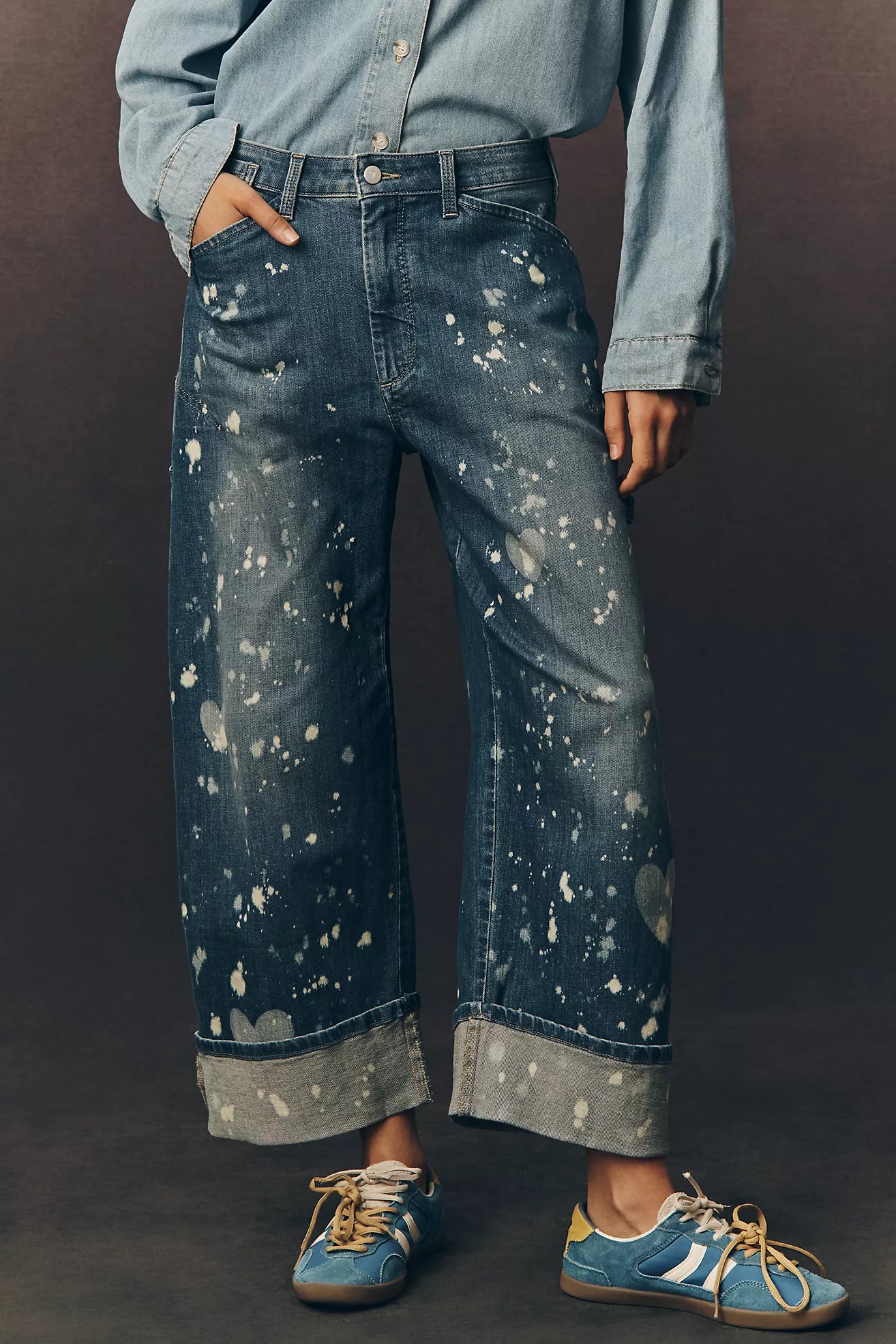 The Kayden Barrel Carpenter Jeans by Pilcro