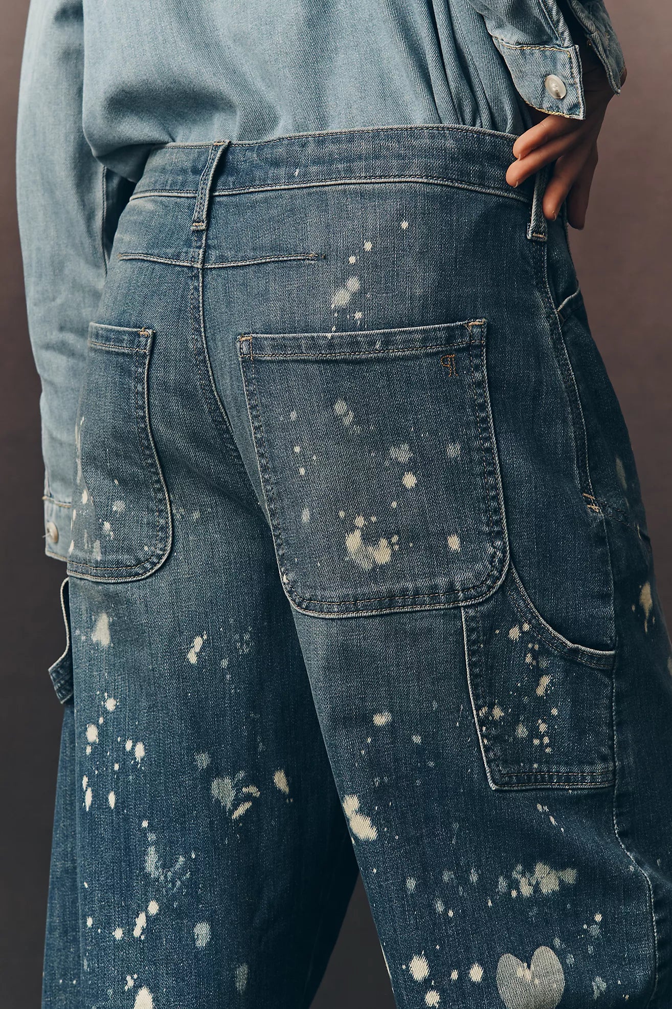 The Kayden Barrel Carpenter Jeans by Pilcro