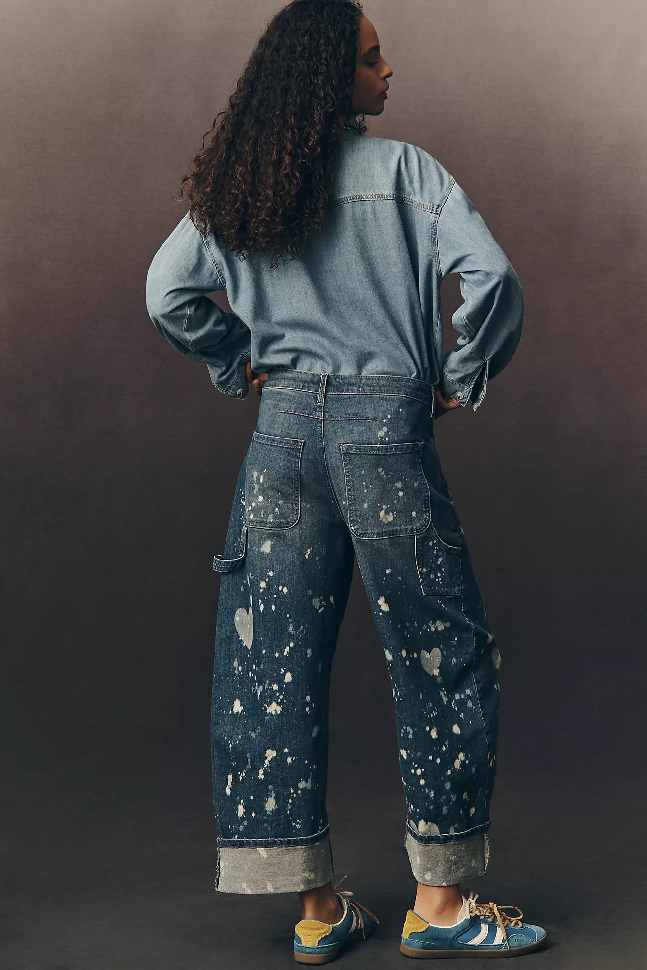The Kayden Barrel Carpenter Jeans by Pilcro