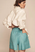 Load image into Gallery viewer, Maeve La Ponche Linen Pull-On Shorts
