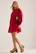 Load image into Gallery viewer, Damson Madder Clancy Long-Sleeve Mini Dress
