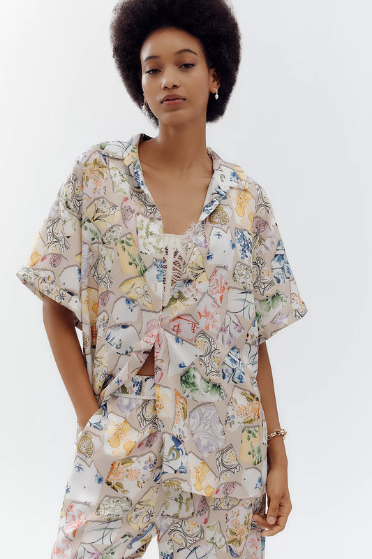 By Anthropologie Oversized Surf Shirt