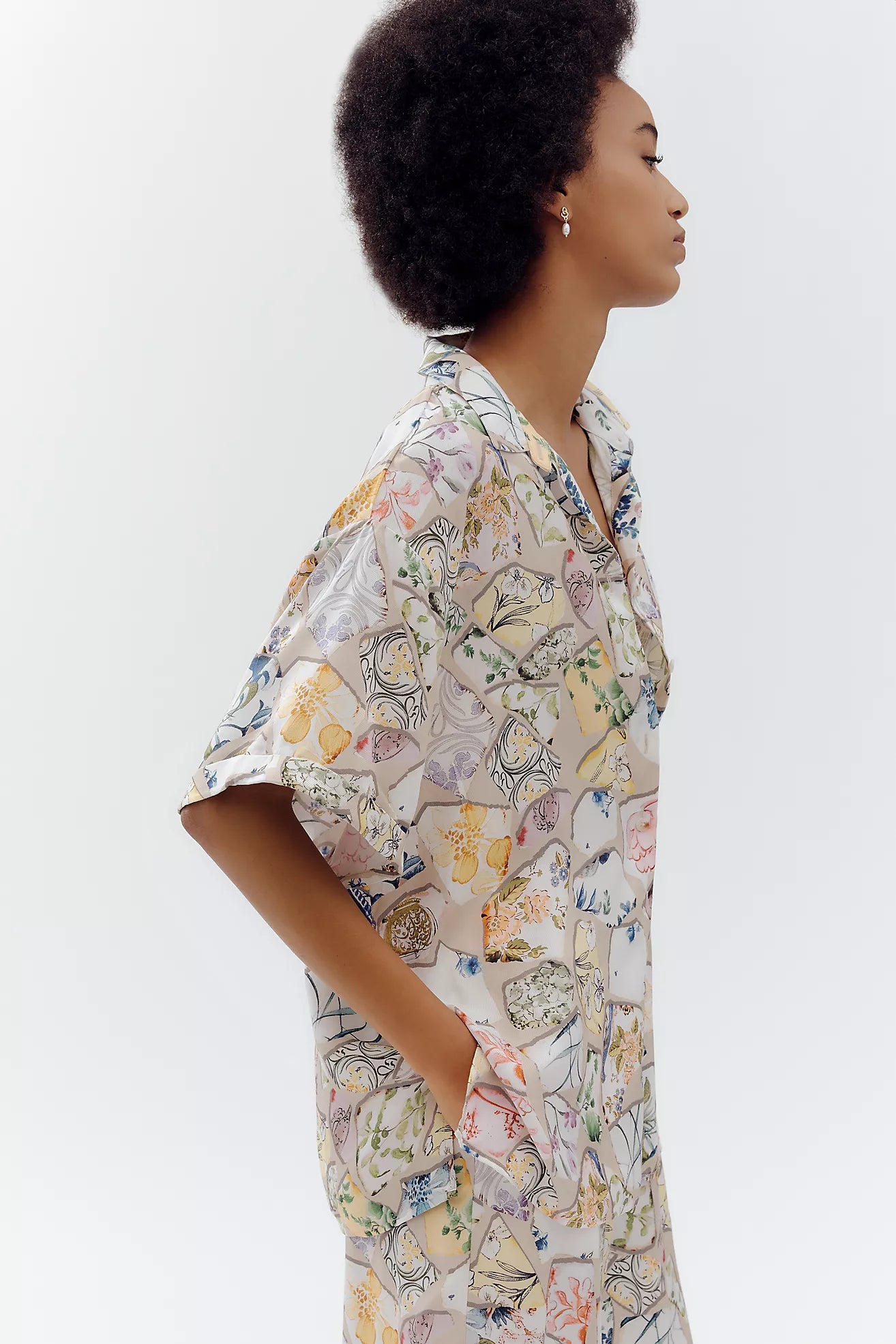By Anthropologie Oversized Surf Shirt