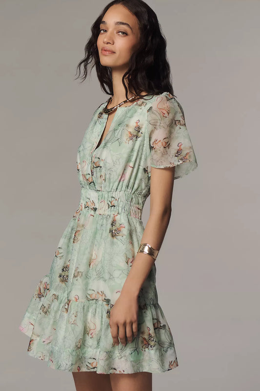 The Somerset Organza Mini Dress