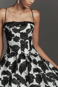 Load image into Gallery viewer, Maeve Sleeveless Jacquard Drop-Waist Midi Dress
