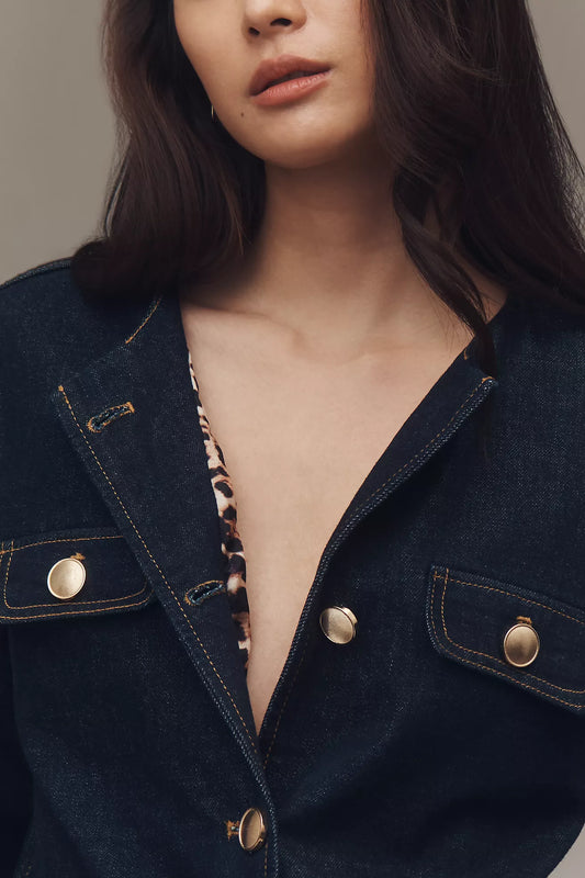 Maeve Oversized Denim Jacket