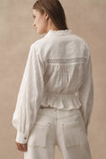 Load image into Gallery viewer, Pilcro Long-Sleeve Delicate Blouse
