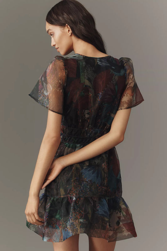 The Somerset Organza Mini Dress