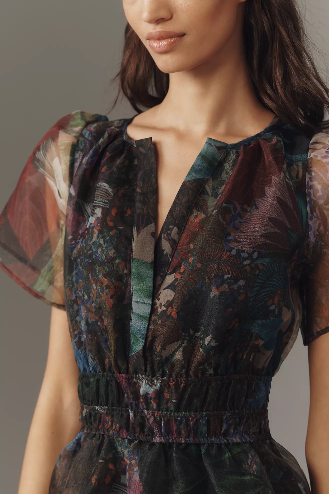 The Somerset Organza Mini Dress