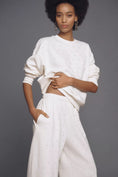 Load image into Gallery viewer, Good American Crystal Wide-Leg Sweatpants
