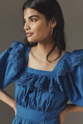 Load image into Gallery viewer, Maeve Peplum Eyelet Blouse
