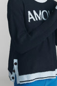 Load image into Gallery viewer, Sundry Amour Intarsia Wool Blend Sweater
