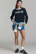 Load image into Gallery viewer, Sundry Amour Intarsia Wool Blend Sweater
