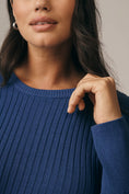 Load image into Gallery viewer, Daily Practice High Tide Long-Sleeve Midi Dress
