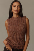 Load image into Gallery viewer, Pilcro Fringe Sweater Tank
