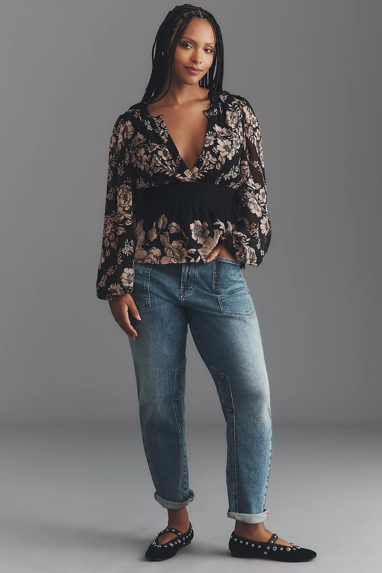 The Somerset Long-Sleeve Blouse