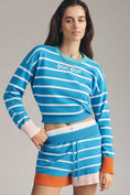 Load image into Gallery viewer, Sundry French Stripe Drawstring Shorts
